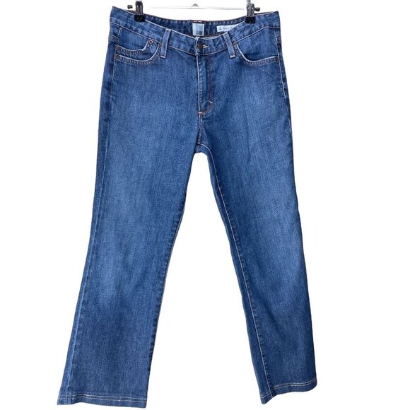 Salt Bootcut Jeans Sz 12 /31 Mulberry Street Medium Rise 26.5" Inseam USA Made - Picture 1 of 12